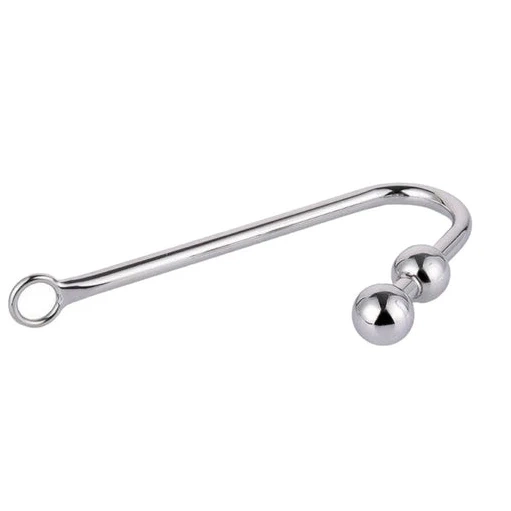 Anal Two Balls 4417 Pleasurable Steel Stainless Hook 0601